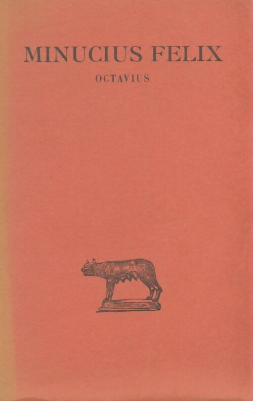 Livrenpoche : Minucius Felix Octavius - Jean Beaujeu - Livre