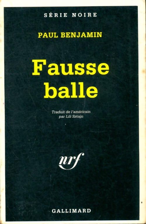 Livrenpoche : Fausse balle - Paul Benjamin - Livre