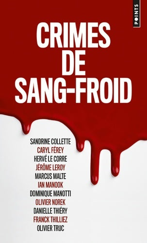 Livrenpoche : Crimes de sang-froid - Collectif - Livre
