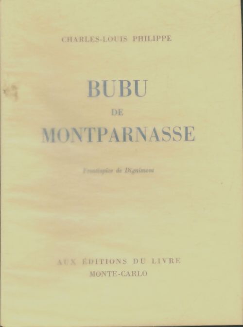 Livrenpoche : Bubu de Montparnasse - Charles-Louis Philippe - Livre