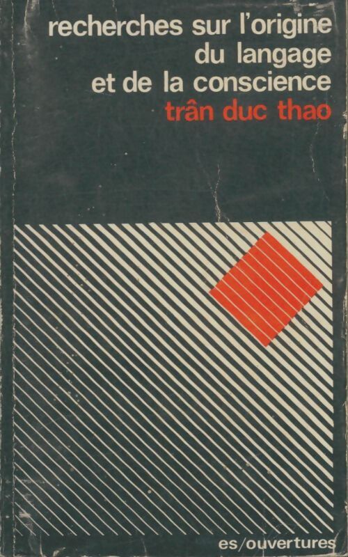 Livrenpoche : Recherche sur l'origine du langage - Duc Thao Tran - Livre
