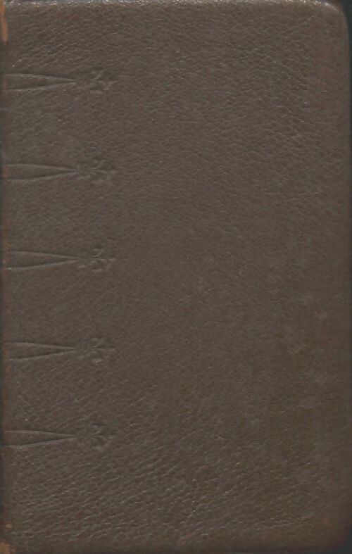 Livrenpoche : Missel vespéral liturgique - A. Gibert - Livre