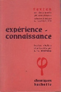 Livrenpoche : Expérience - connaissance - Léon-Louis Grateloup - Livre
