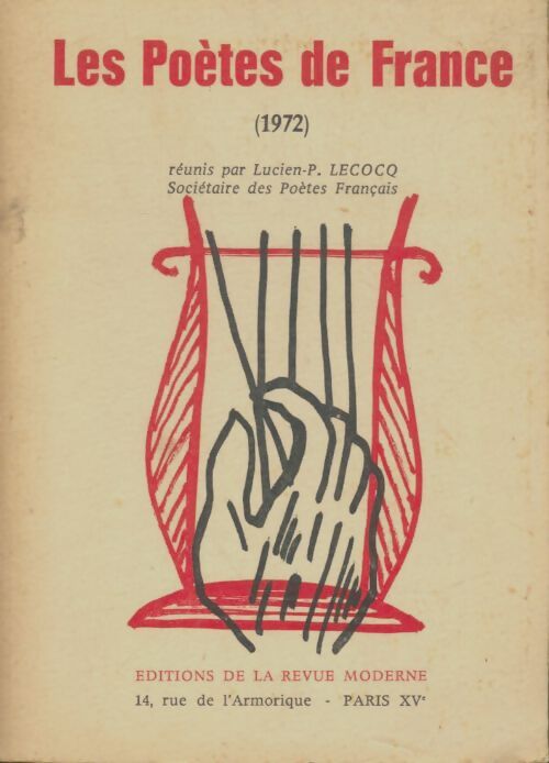 Livrenpoche : Les poètes de France 1972 - Collectif - Livre