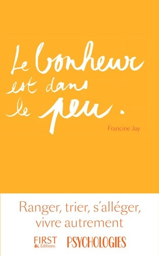 Livrenpoche : Le bonheur est dans le peu - Francine Jay - Livre