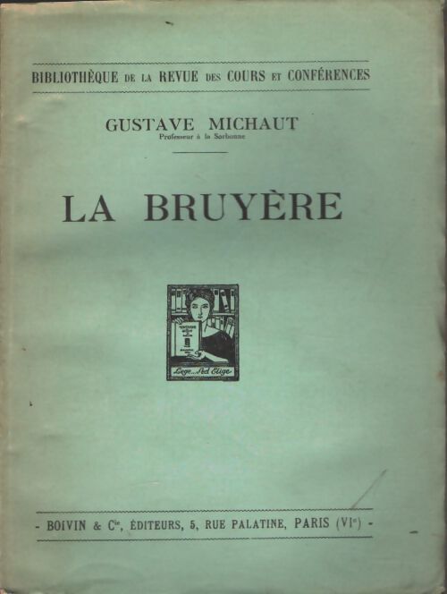 Livrenpoche : La Bruyère - Gustave Michaut - Livre