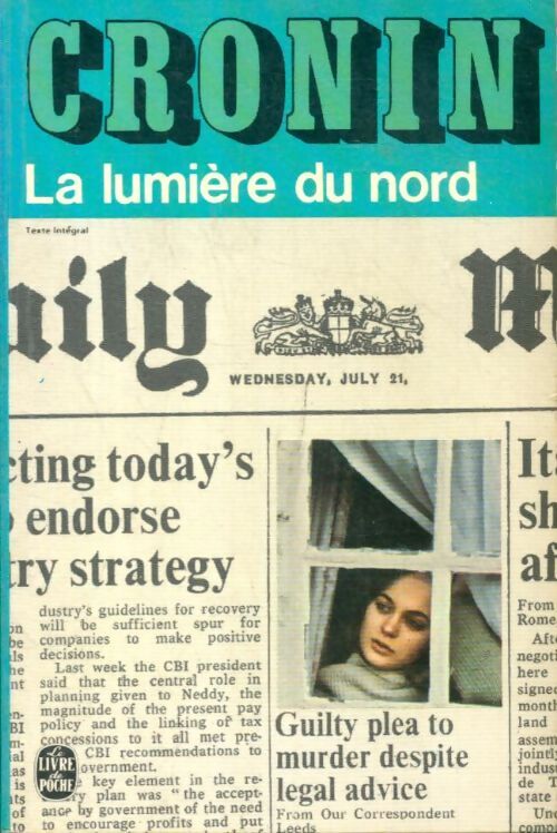 La lumière du nord - Archibald Joseph Cronin - Livre