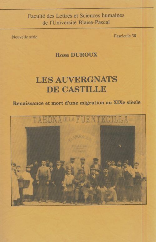 Livrenpoche : Les auvergnats de Castille - Rose Duroux - Livre