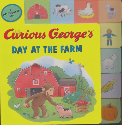 Livrenpoche : Curious George's day at the farm - H. A. Rey - Livre