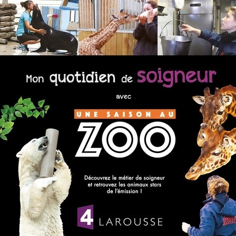 Livrenpoche : Mon quotidien de soigneur avec une saison au zoo - Cyril Hue - Livre