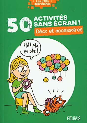 Livrenpoche : 50 activités sans écran ! Déco et accessoires - Collectif - Livre
