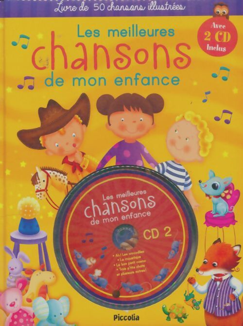 Livrenpoche : Les meilleurs chansons de mon enfance - Collectif - Livre