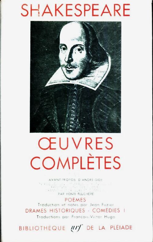 Livrenpoche : Oeuvres complètes Tome I - William Shakespeare - Livre