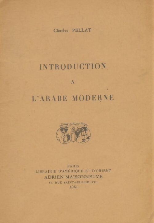 Livrenpoche : Introduction à l'arabe moderne - Charles Pellat - Livre