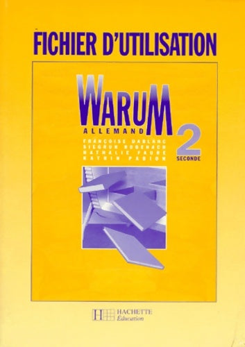 Livrenpoche : Warum seconde. Fichier d'utilisation - Françoise Dablanc - Livre