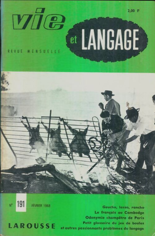 Livrenpoche : Vie et langage n°191 - Collectif - Livre