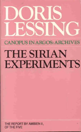 Livrenpoche : The sirian experiments - Doris Lessing - Livre