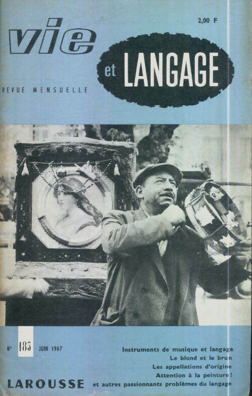 Livrenpoche : Vie et langage n°183 - Collectif - Livre