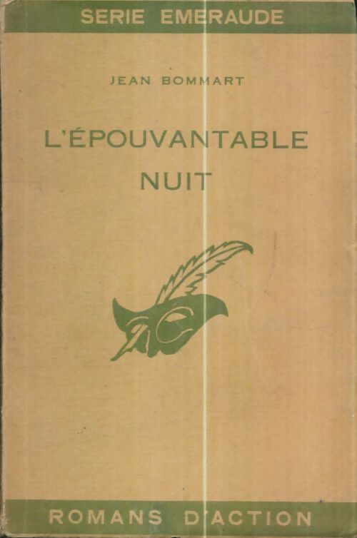 Livrenpoche : L'épouvantable nuit - Jean Bommart - Livre