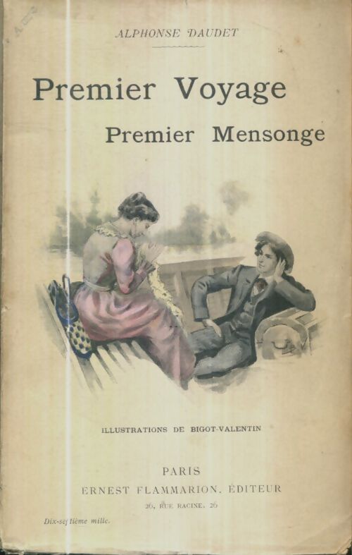 Livrenpoche : Premier voyage, premier mensonge - Alphonse Daudet - Livre