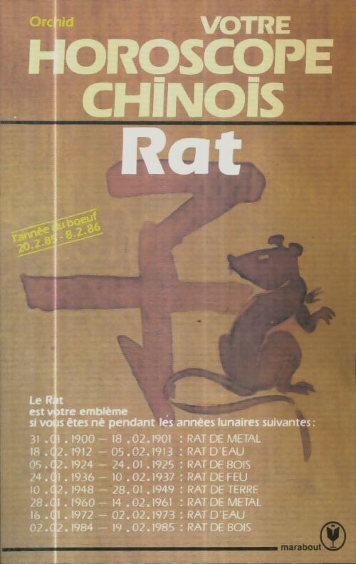 Livrenpoche : Rat - Orchid - Livre