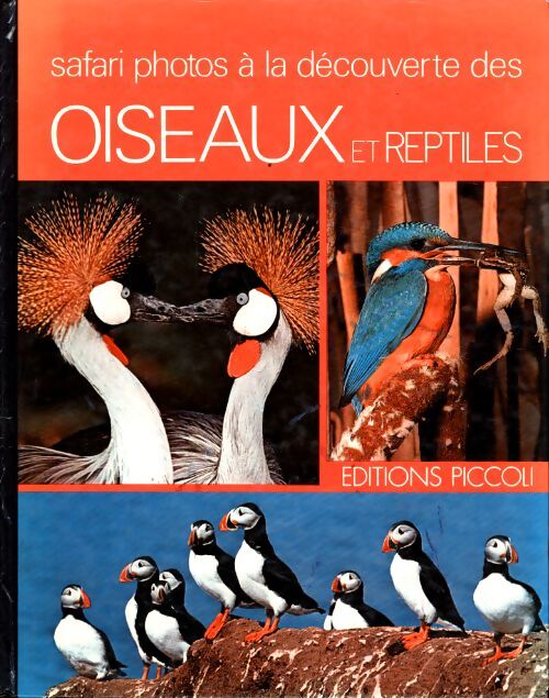 Livrenpoche : Safari photos à la découverte des Oiseaux et reptiles  - Collectif - Livre