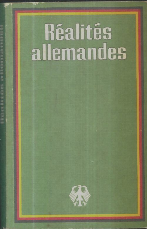 Livrenpoche : Réalités allemandes - Collectif - Livre