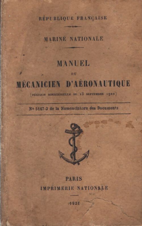 Livrenpoche : Manuel de mécanicien d'aéronautique - Collectif - Livre