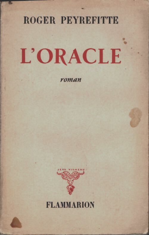Livrenpoche : L'oracle - Roger Peyrefitte - Livre