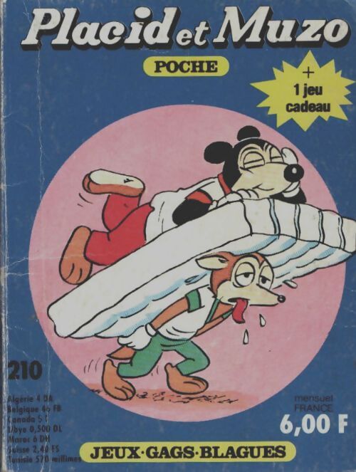 Livrenpoche : Placid et Muzo poche n°210 - Collectif - Livre
