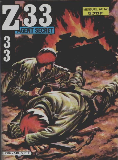 Livrenpoche : Z33 Agent secret n°140 - Collectif - Livre