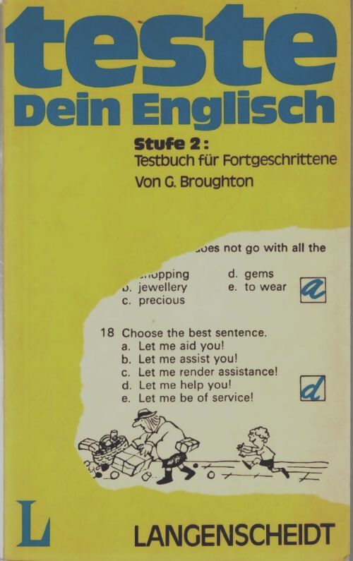 Livrenpoche : Teste dein english stufe II : Testbuch für Fortgeschrittene - Von G. Broughton - Livre