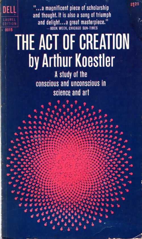 Livrenpoche : The act of creation - Arthur Koestler - Livre