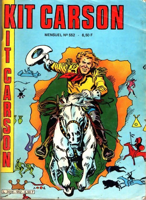 Livrenpoche : Kit carson n°552 - Collectif - Livre