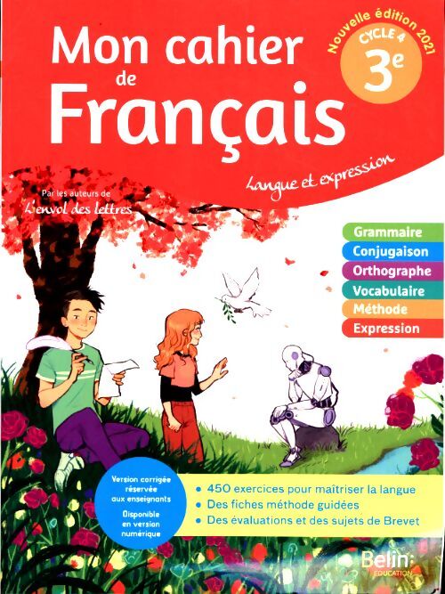Livrenpoche : Mon cahier de français 2021 - Collectif - Livre