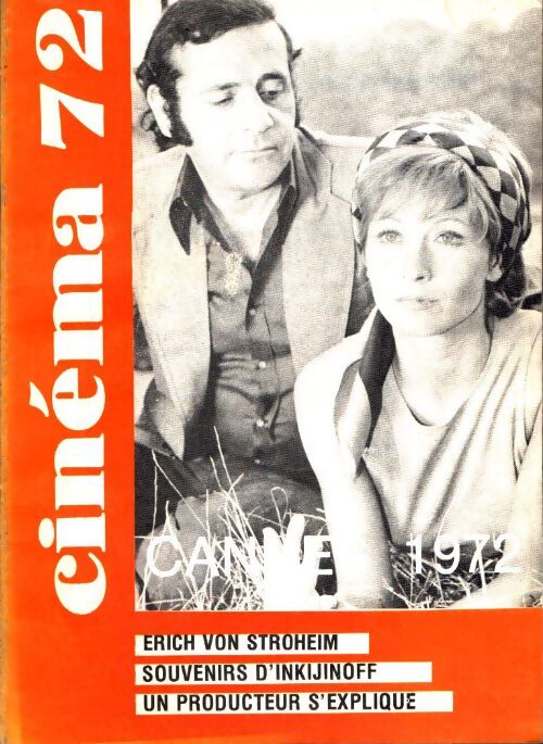 Livrenpoche : Cinéma n°167 : Cannes 1972 - Collectif - Livre
