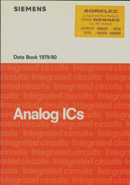 Livrenpoche : Analog iCs : Data book 1979/80 - Collectif - Livre