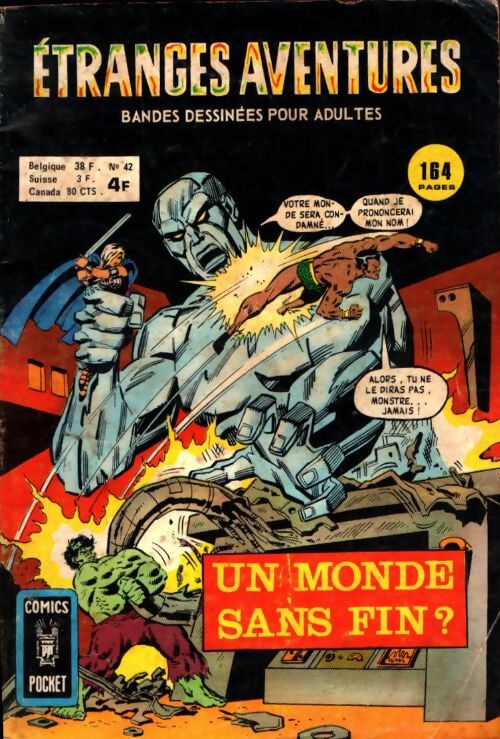 Livrenpoche : Etranges aventures n°42 : Un monde sans fin ? - Collectif - Livre