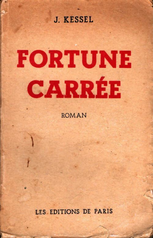 Livrenpoche : Fortune carrée - Joseph Kessel - Livre