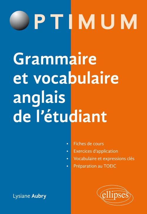 Livrenpoche : Grammaire et vocabulaire anglais de l'étudiant - Lysiane Aubry - Livre