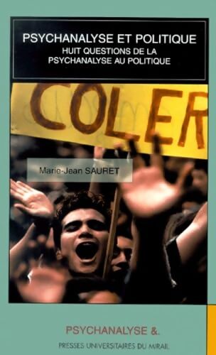 Livrenpoche : Psychanalyse et politique - Marie-Jean Sauret - Livre