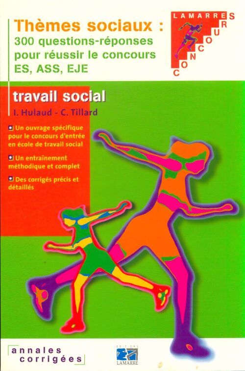 Livrenpoche : Travail social concours ES, ASS, EJE - Isabelle Hulaud - Livre