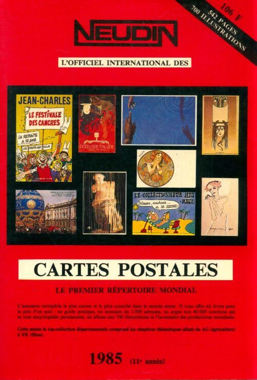 Livrenpoche : Cartes postales 1985  - Collectif - Livre