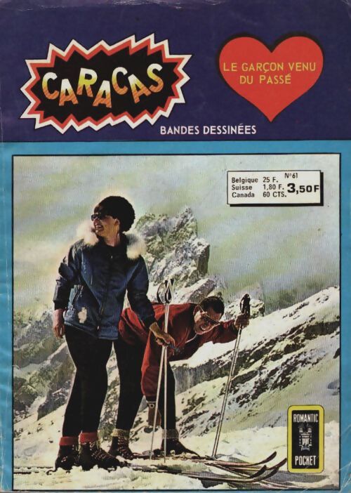 Livrenpoche : Caracas n°61 : Le garçon venu du passé - Collectif - Livre