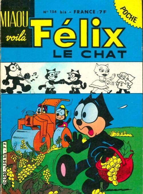 Félix le chat poche n°154 bis - Collectif - Livre