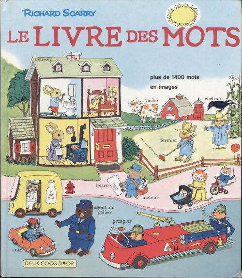 Le livre des mots - Richard Scarry - Livre