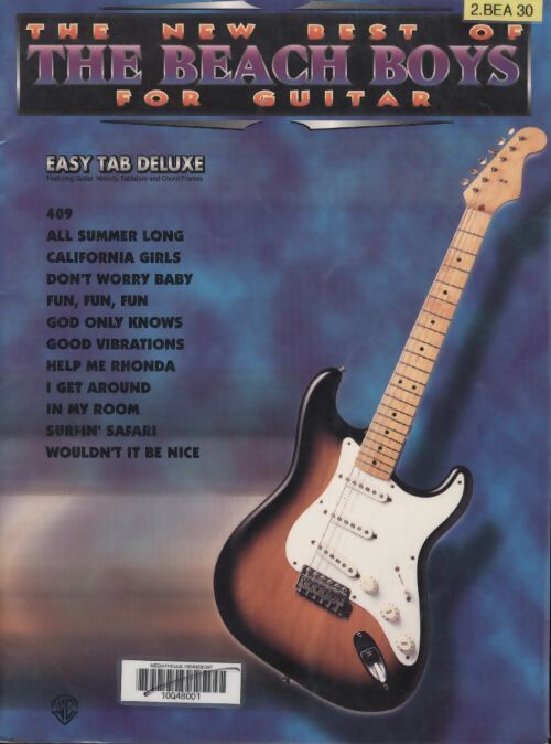 The new best of the Beach Boys for guitar - The Beach Boys - Livre