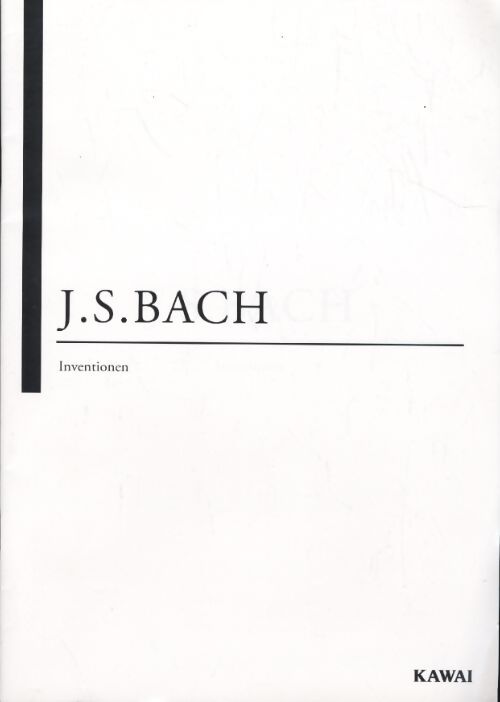 J.S. Bach - inventionen - Jean-Sébastien Bach - Livre