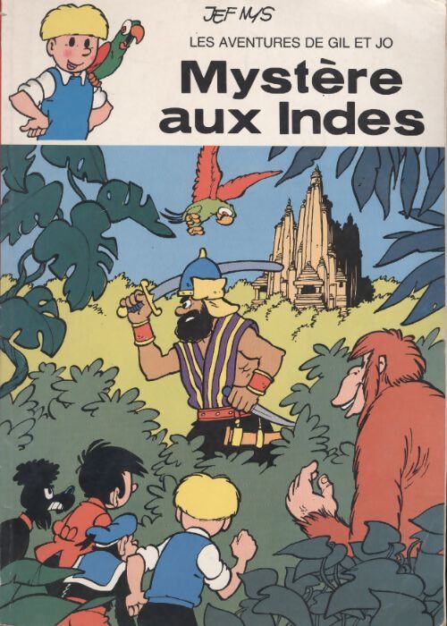Mystère aux Indes - Jef Mys - Livre
