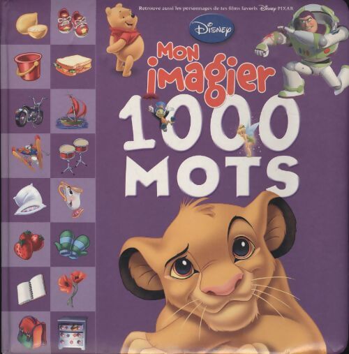 Mon imagier 1000 mots Disney - Collectif - Livre